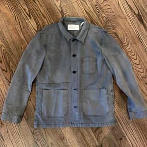 BLDWN Baldwin gray canvas chore coat - Medium M